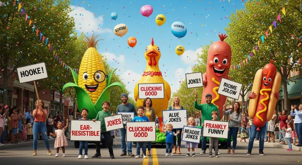 Family Friendly Corny Joke Parade