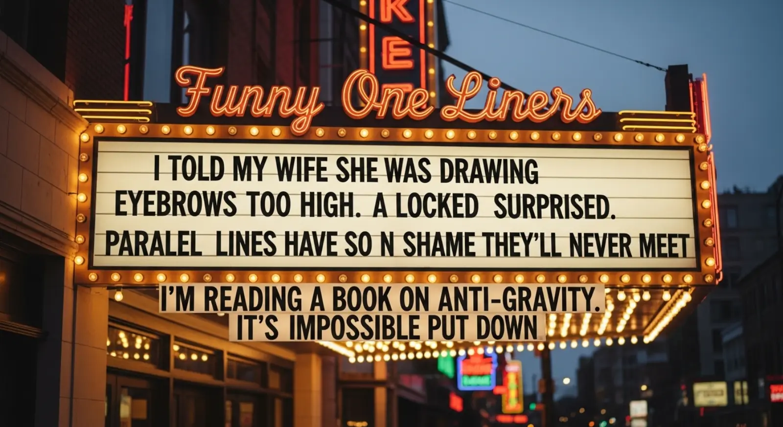 Funny One Liners