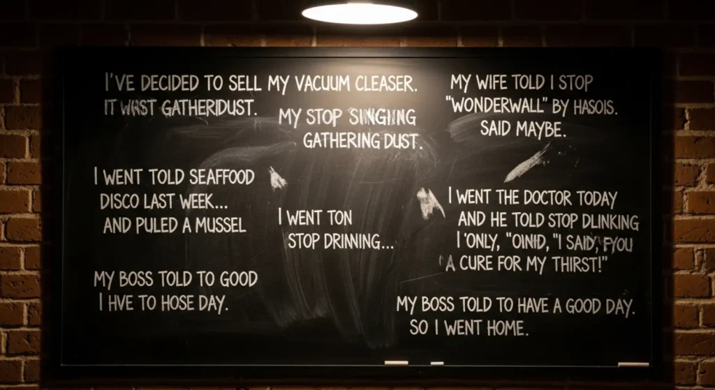 Dark humor one liners with edgy twists