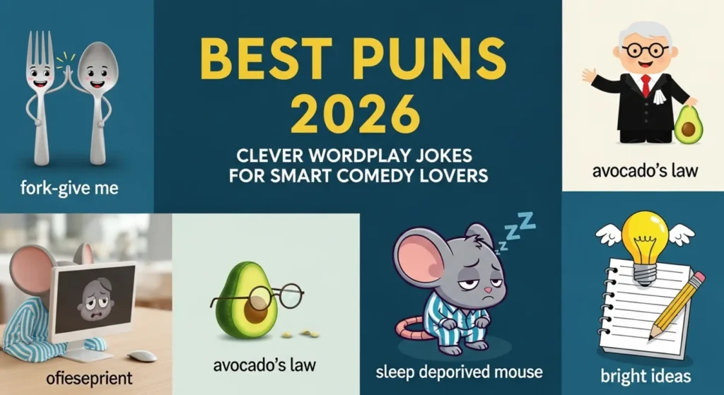 Clever wordplay jokes for smart comedy lovers