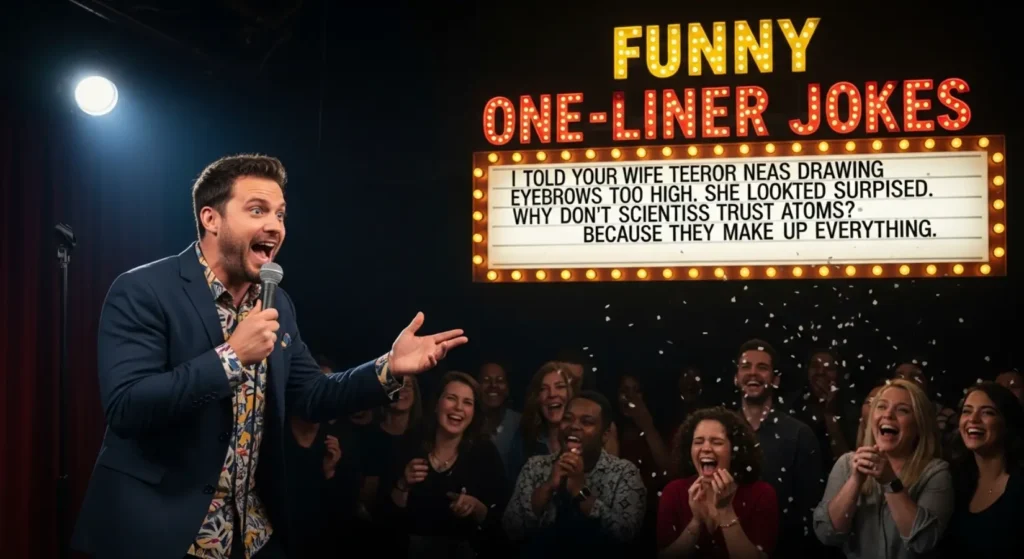 Short punchline jokes that deliver fast laughs in seconds