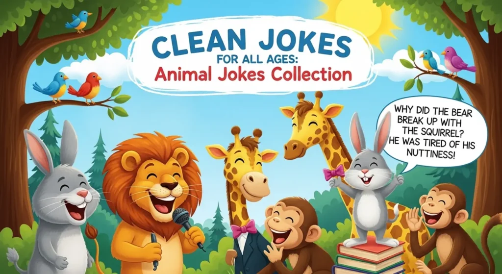 Animal jokes collection that kids love and enjoy sharing