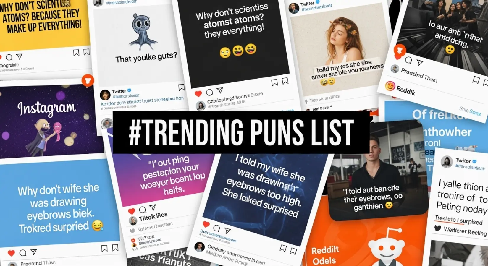 Trending Puns List