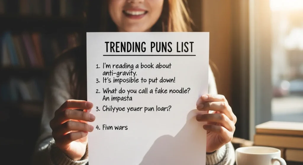 Clean puns for all ages that stay light and enjoyable