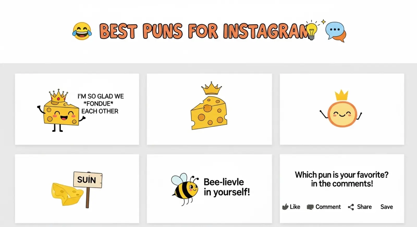 Best Puns for Instagram