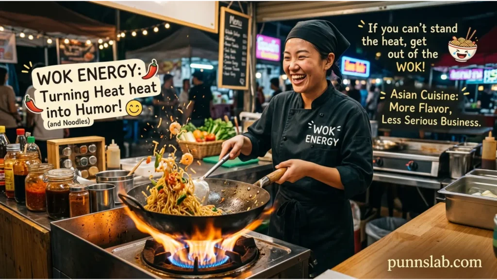 Asian Cuisine Humor Captions