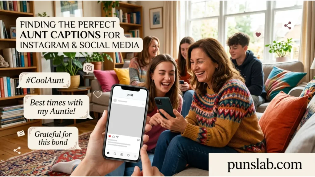 Aunt Captions for Instagram and Social Media