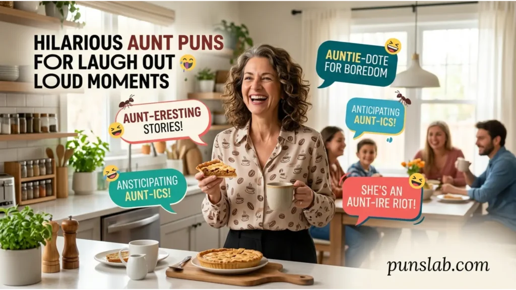 Hilarious Aunt Puns for Laugh Out Loud Moments