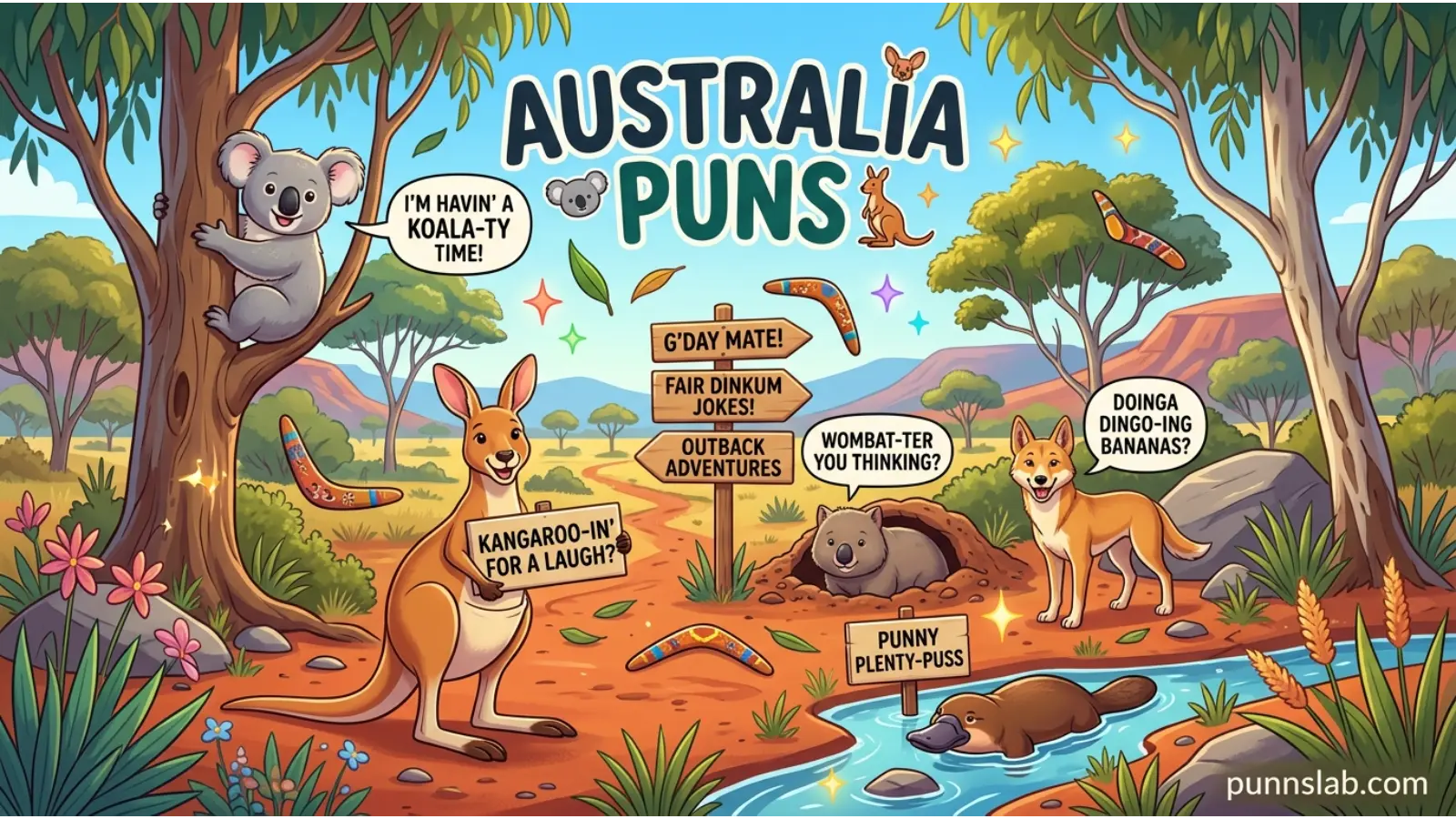 Australia Puns