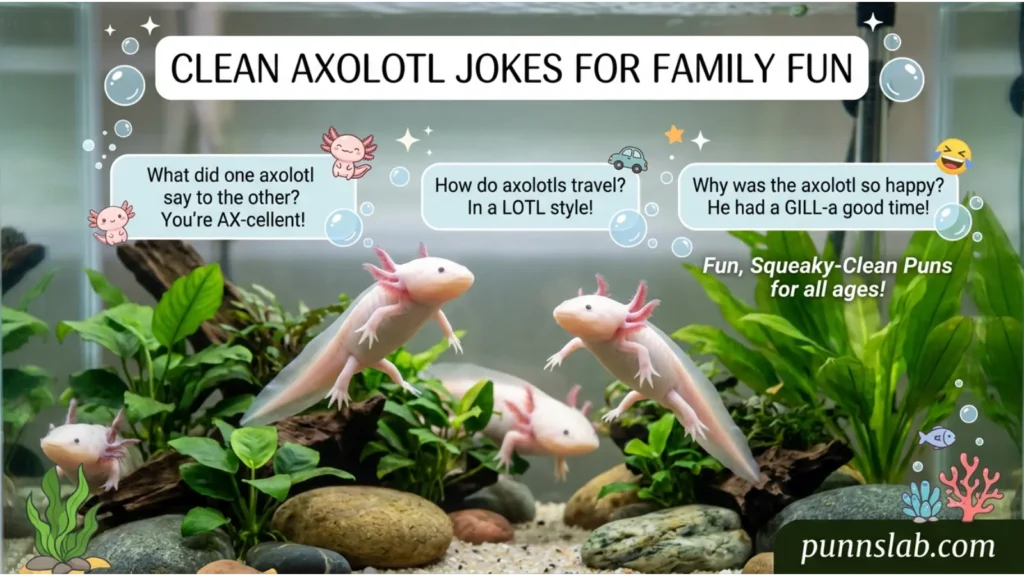 Clean Axolotl Jokes