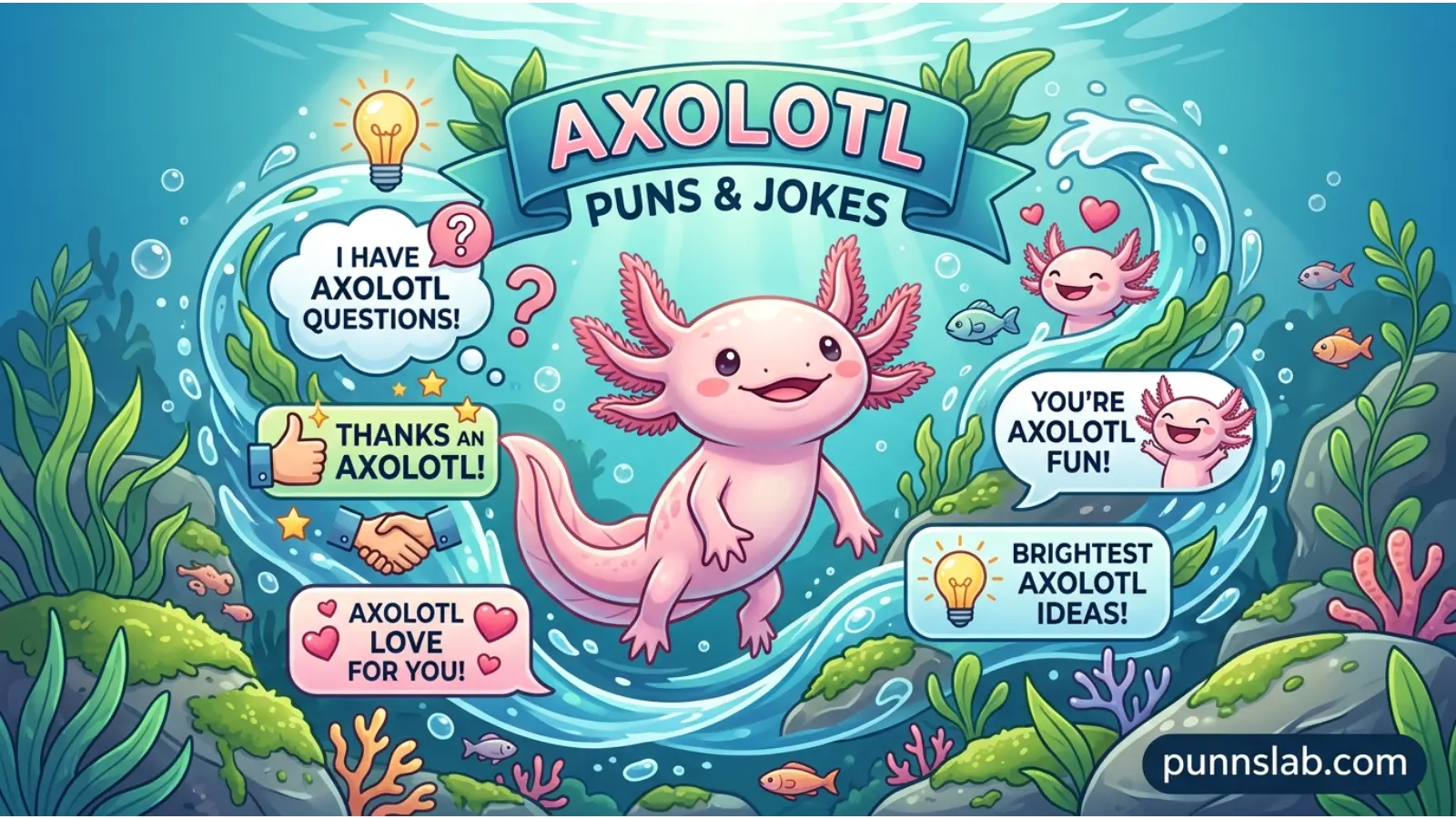 Axolotl Puns
