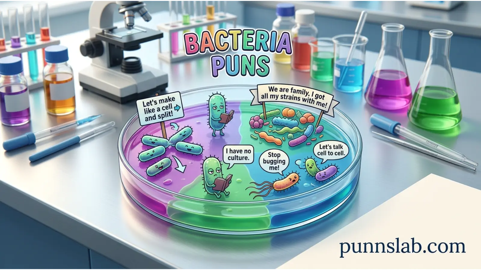 Bacteria Puns