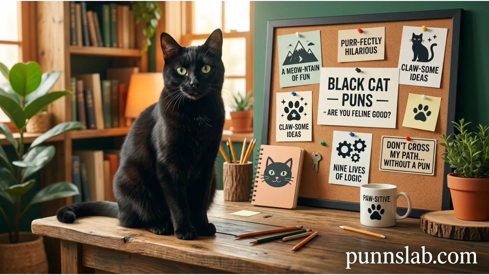 Black Cat Puns