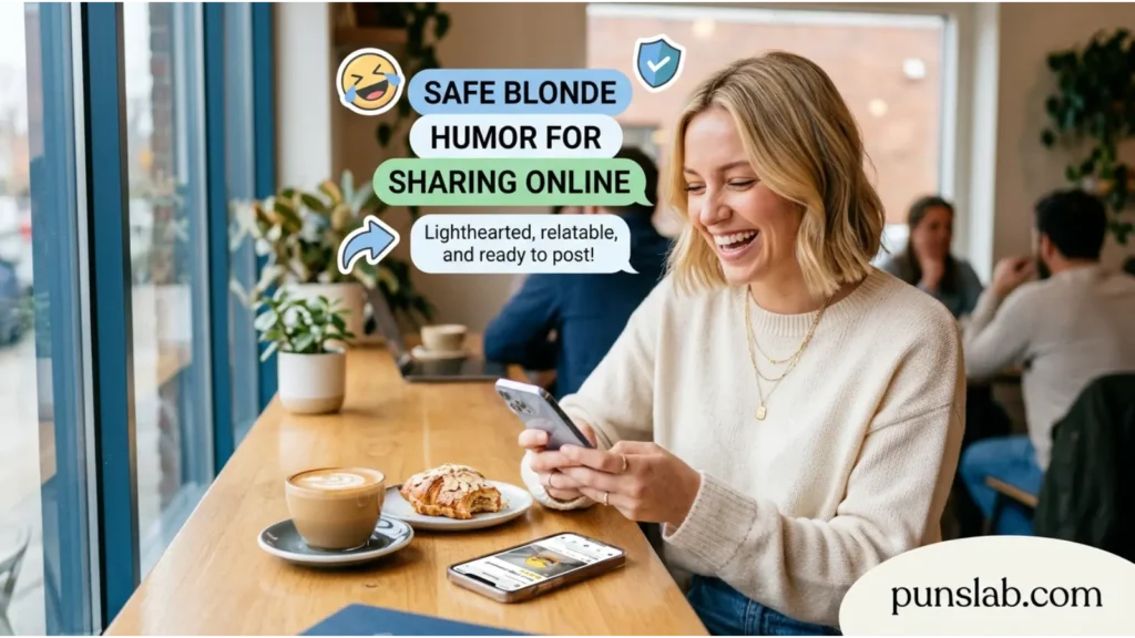 Safe Blonde Humor for Sharing Online