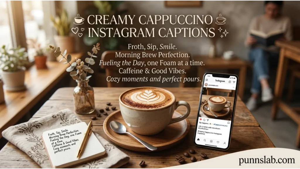 Creamy Cappuccino Instagram 