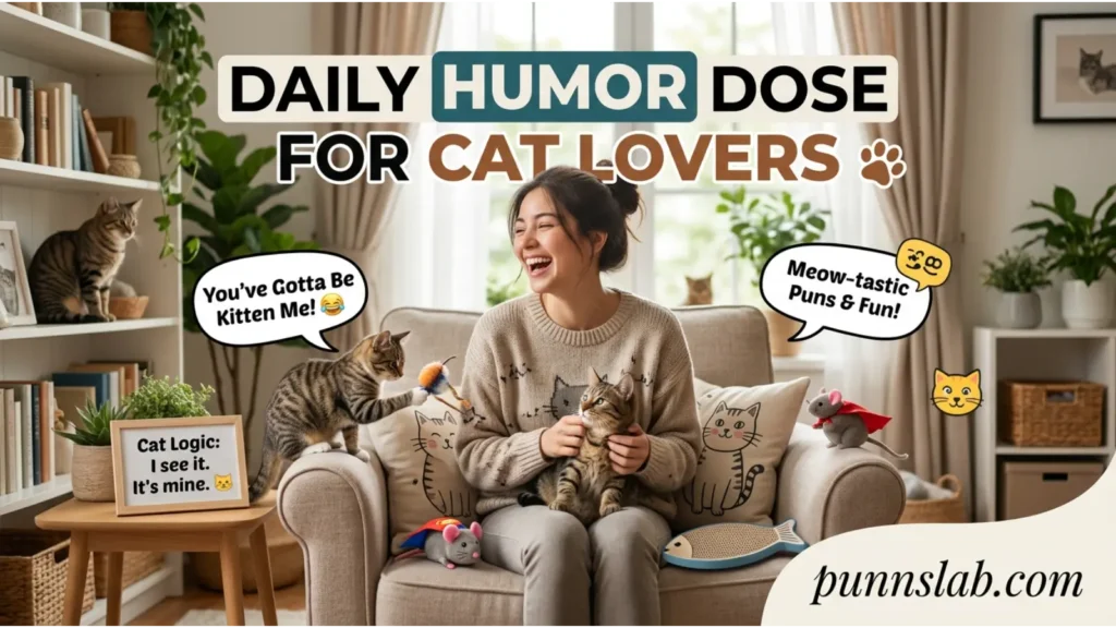 Cat Lover Daily Humor Dose