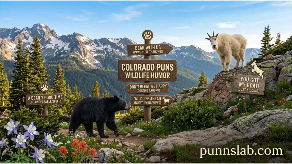 Colorado Puns Wildlife Humor