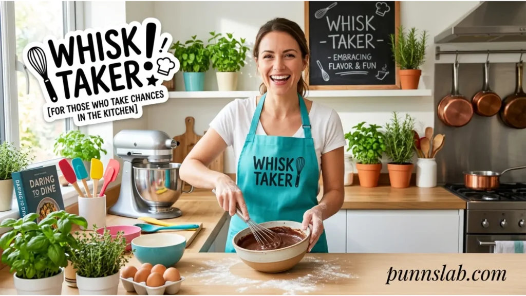 Cooking wordplay that flips the fun
