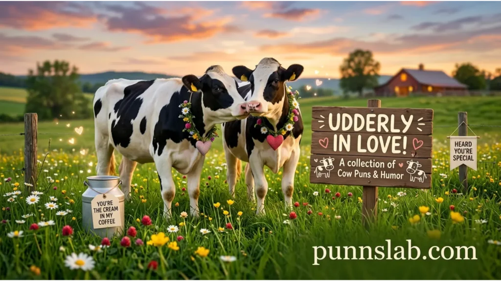 Romantic Cow Puns