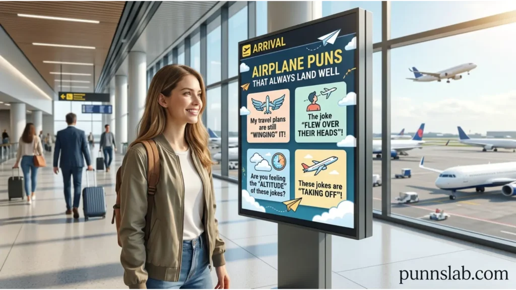 Airplane Puns That Always Land Well