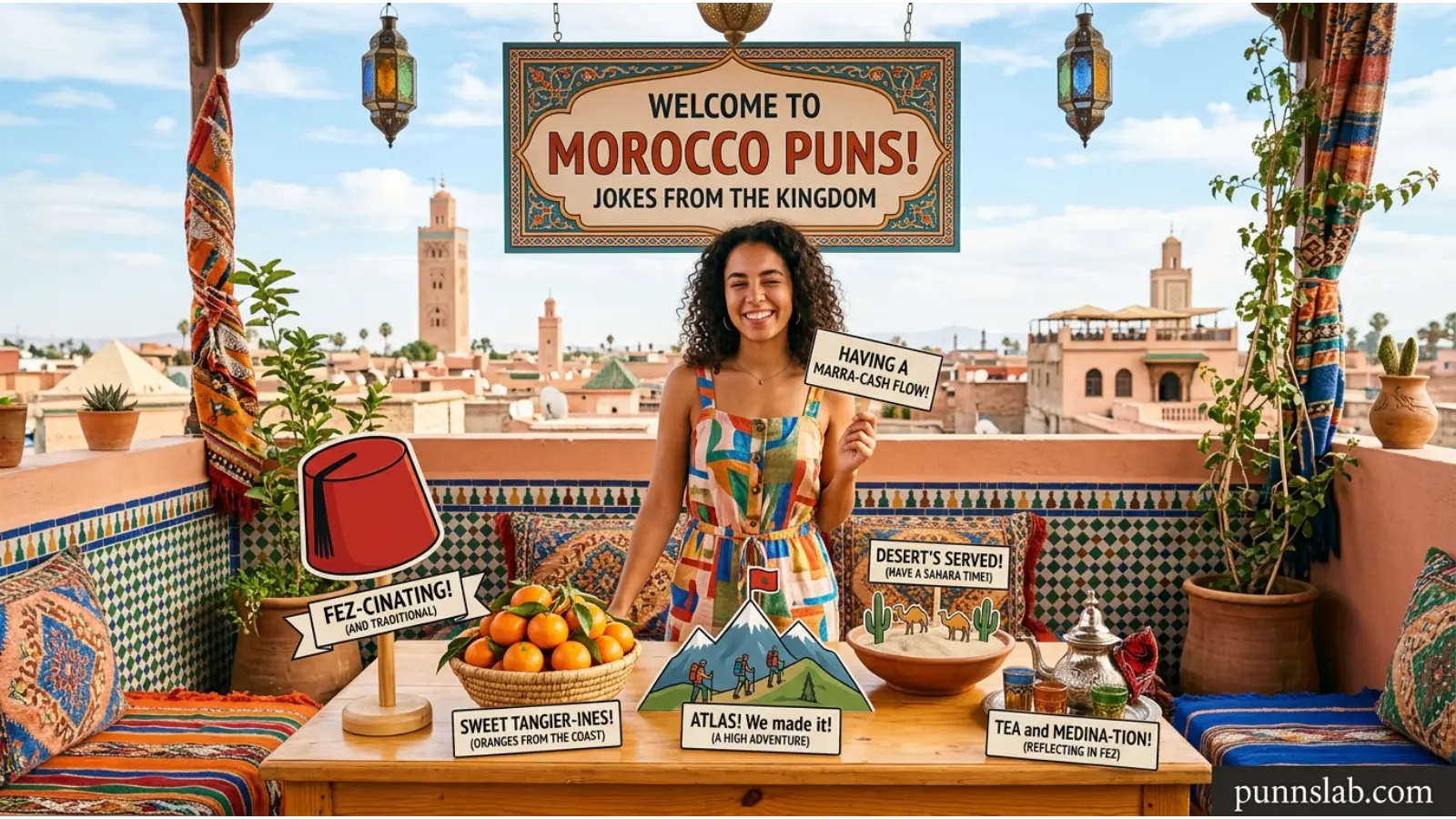 Morocco Puns