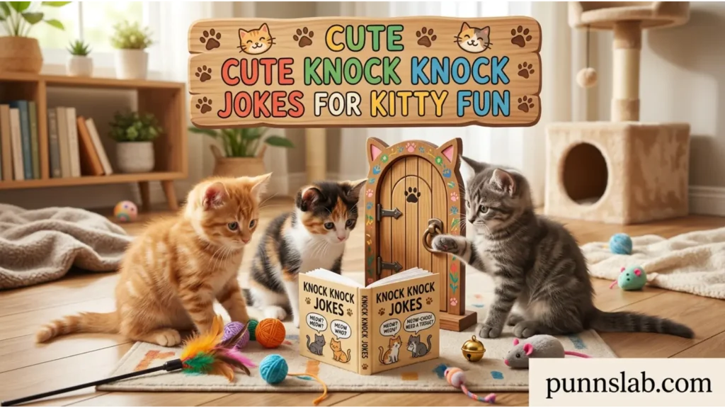 Cute Knock Knock Jokes About Kitty Fun