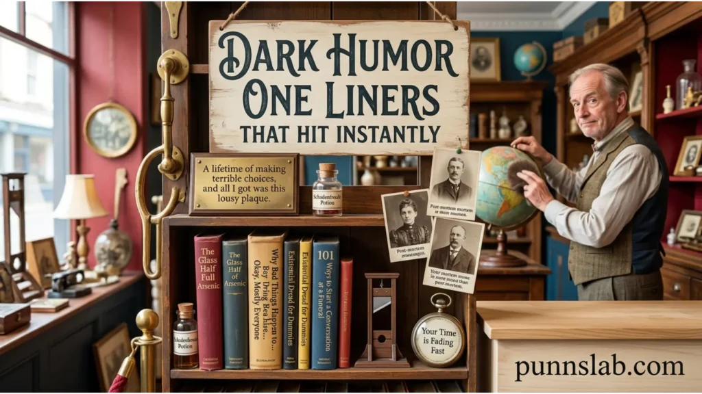 Dark Humor One Liners