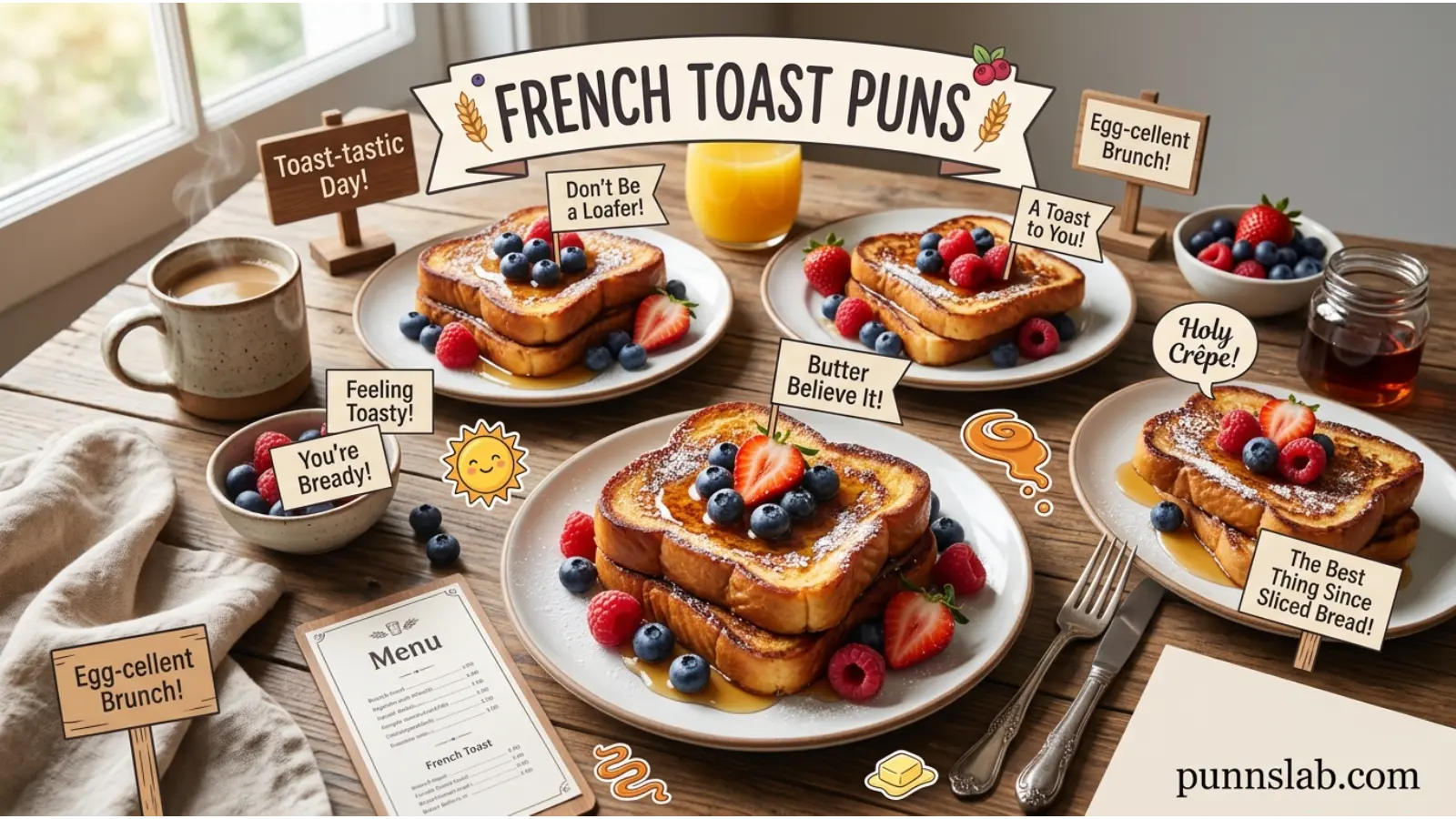 French Toast Puns