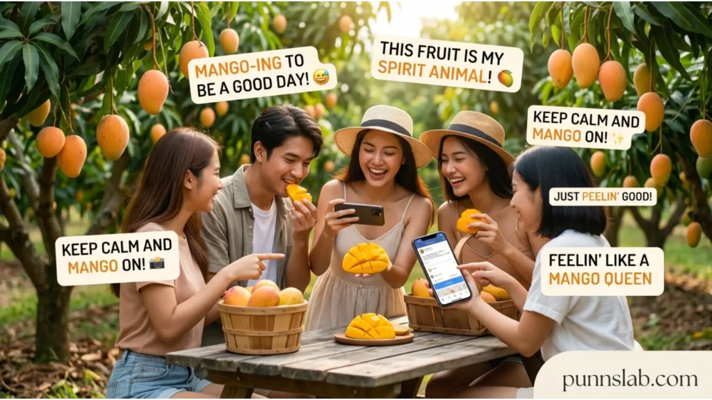 Funny Mango Captions For Social Media Posts