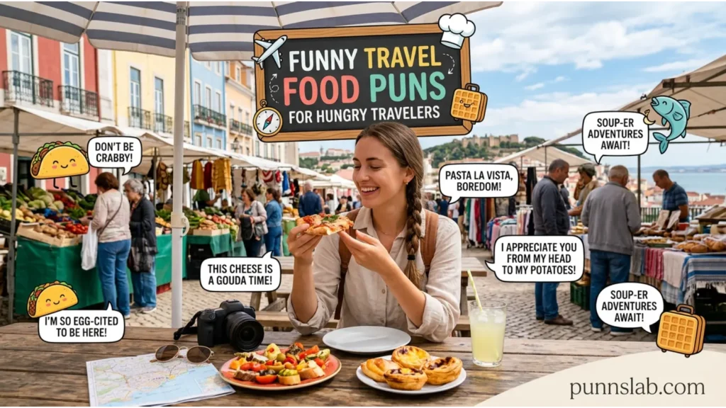 Funny Travel Food Puns