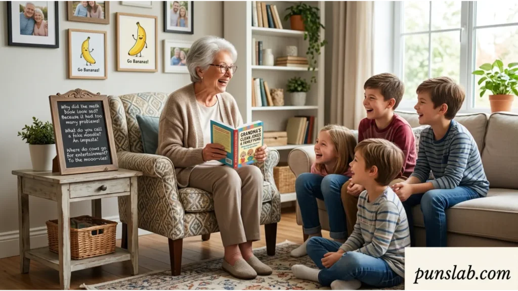 Clean grandma jokes funny family friendly humor