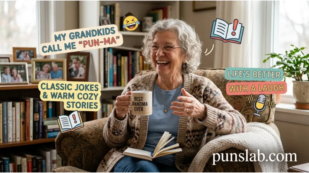 Grandma jokes funny lifestyle storytelling humor