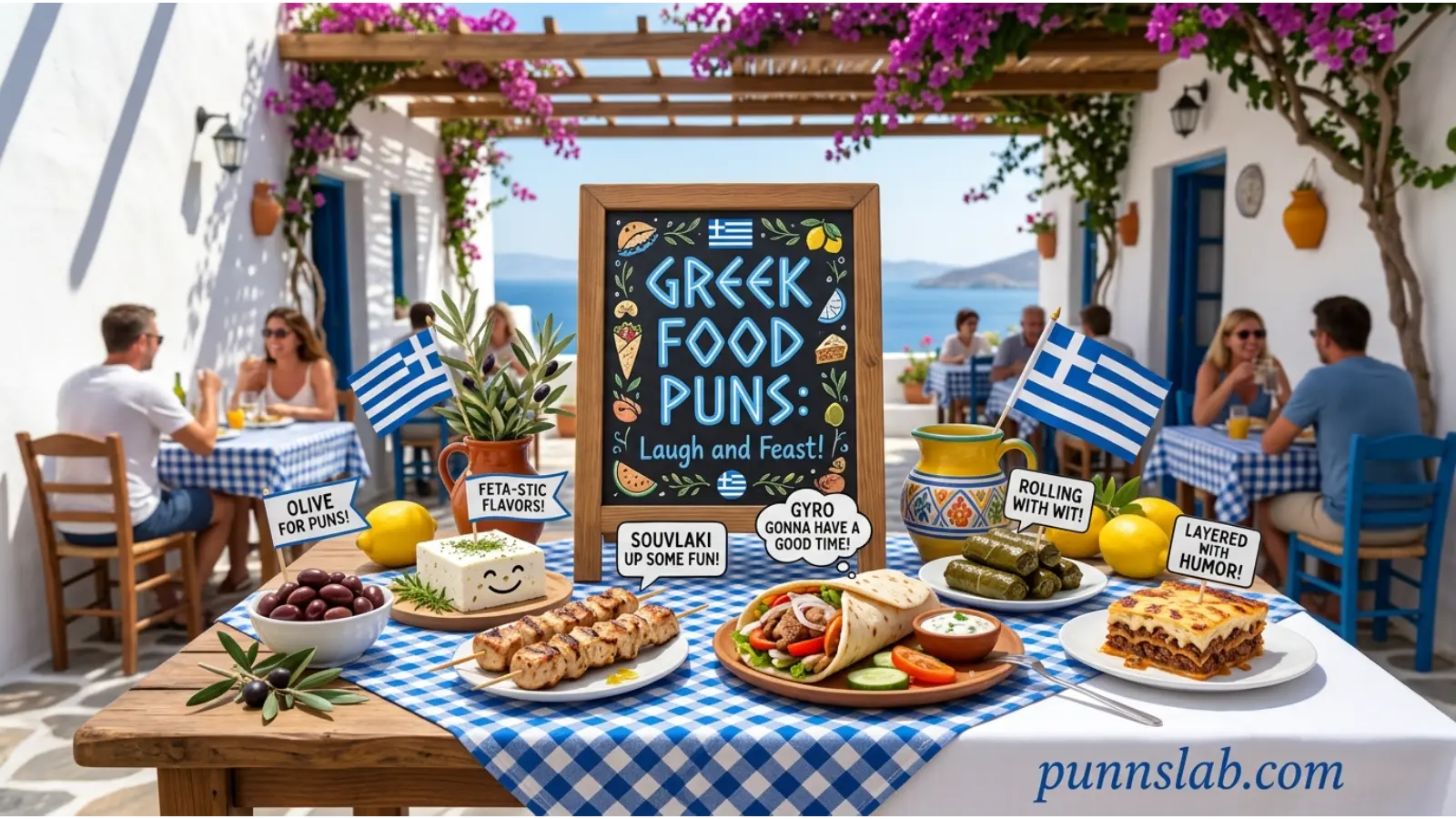 Greek Food Puns