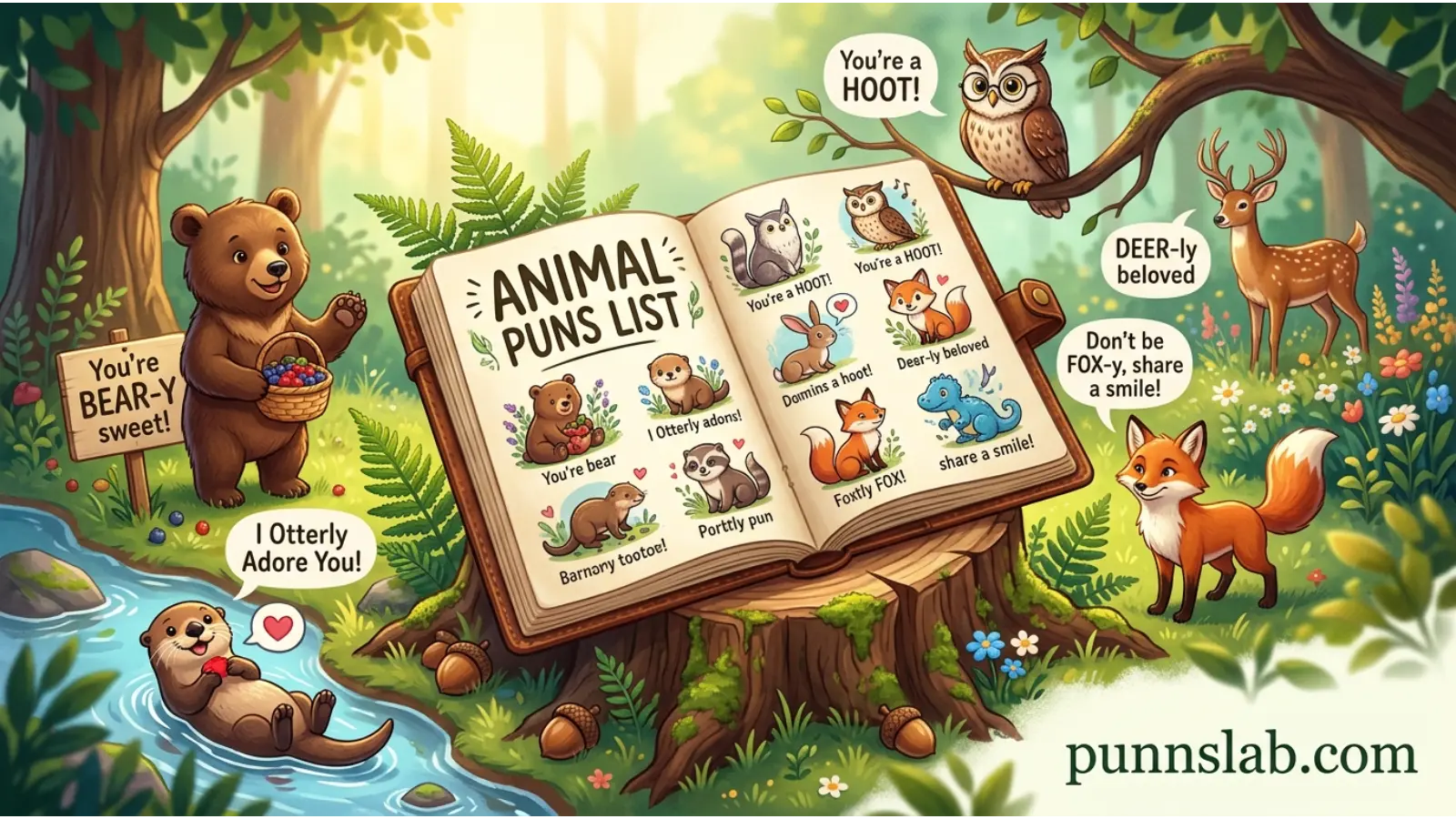 Animal Puns List