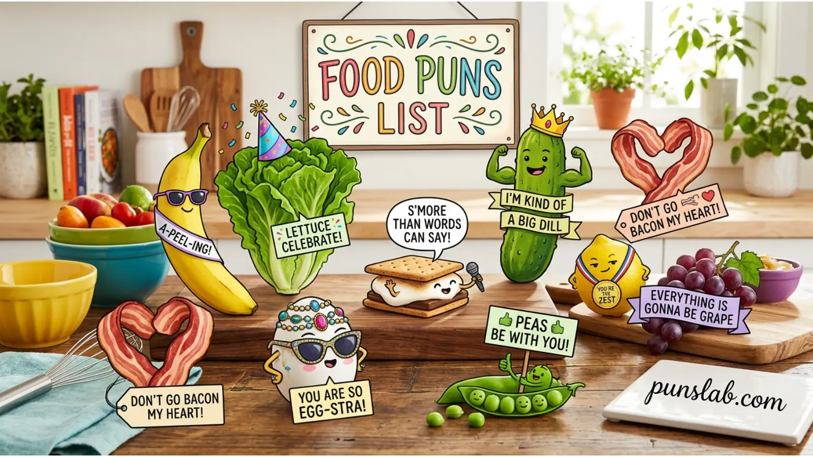 Food Puns List