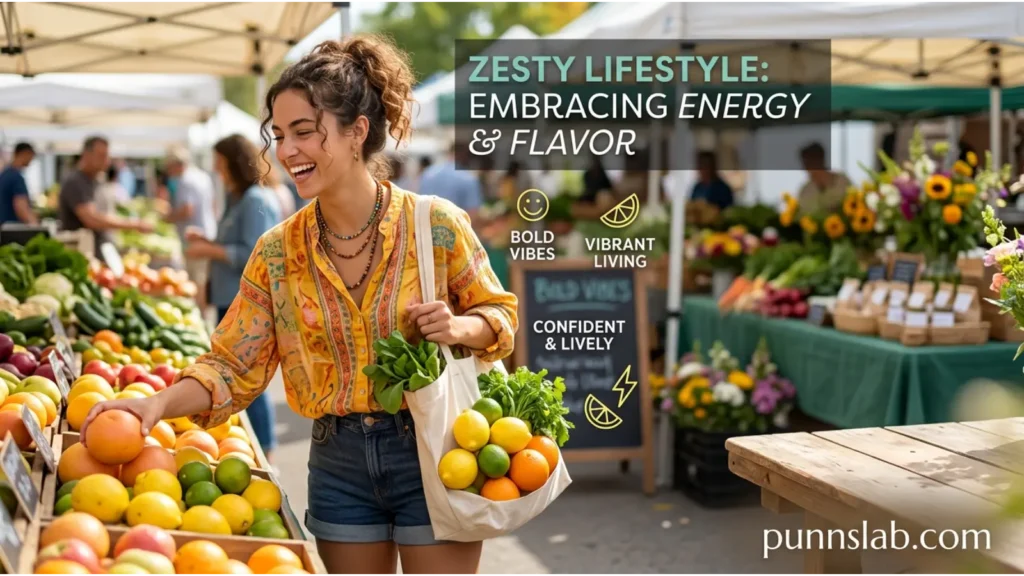 Zesty meaning slang in everyday lifestyle