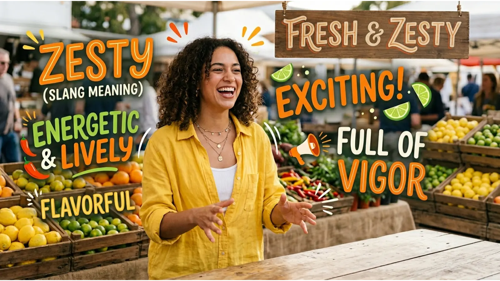 Zesty Meaning Slang