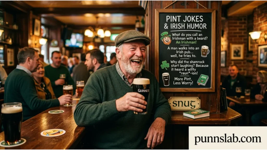 Irish Pub Humor And Pint Jokes
