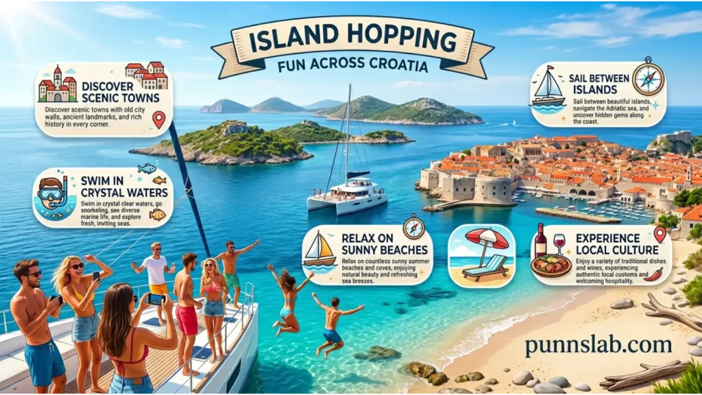 Island Hopping Fun Across Croatia