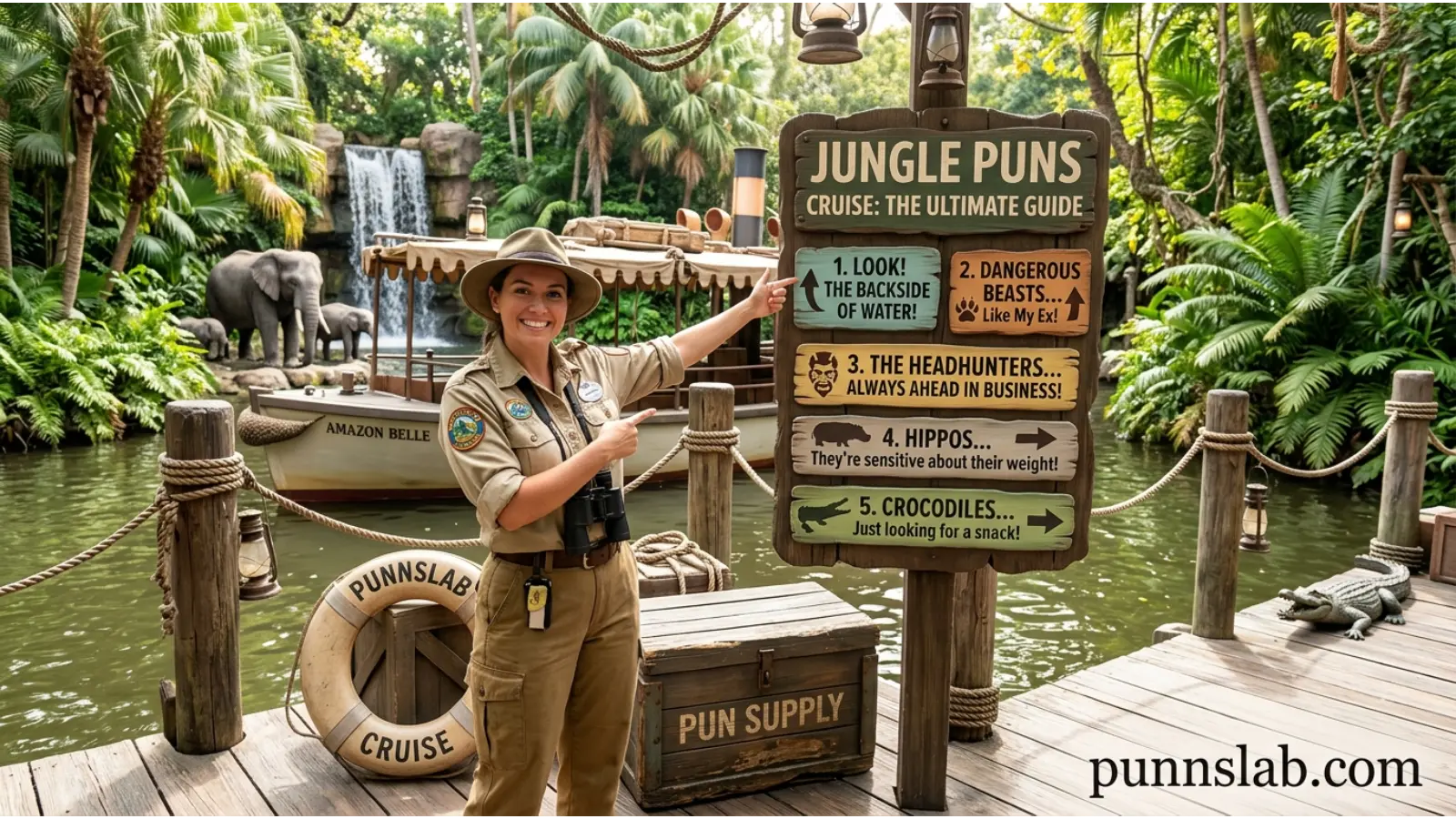 Jungle Cruise Puns