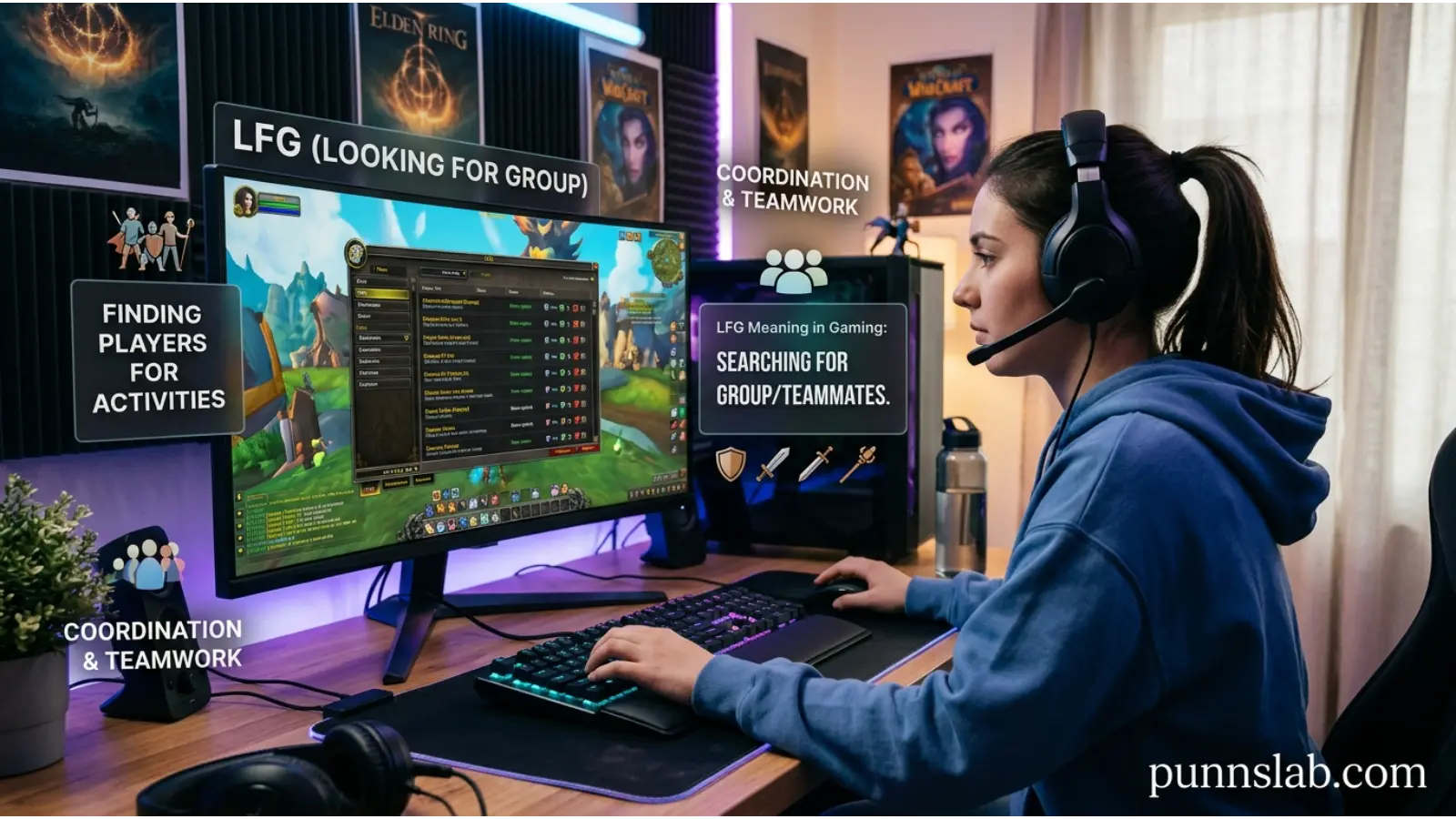 LFG Meaning Gaming