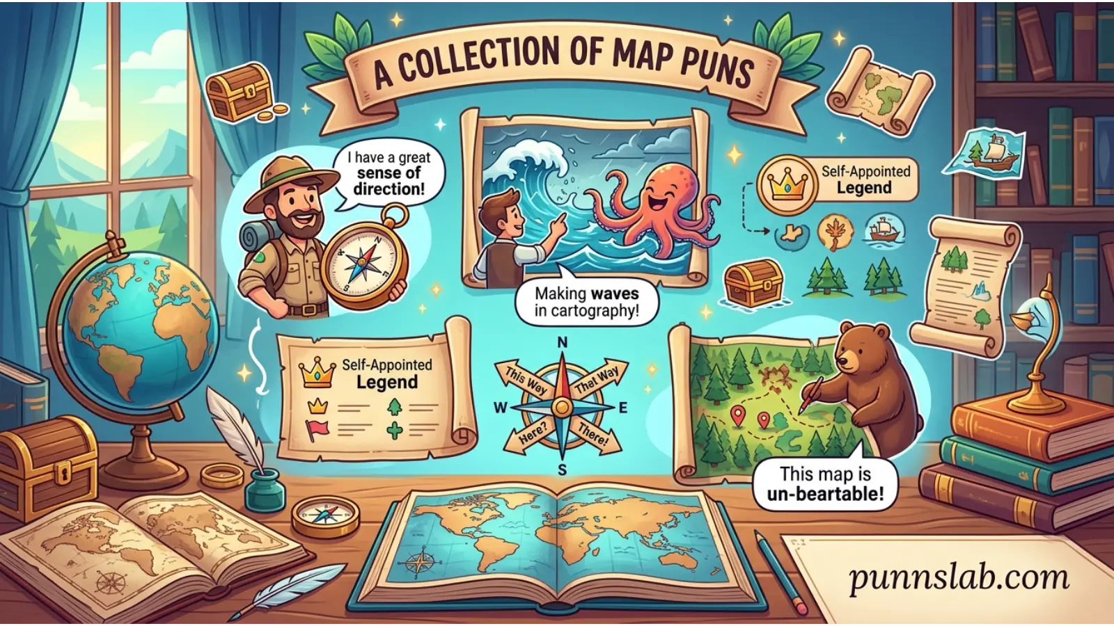 Map Puns