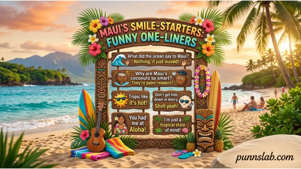 Maui One Liners That Spark Instant Smiles