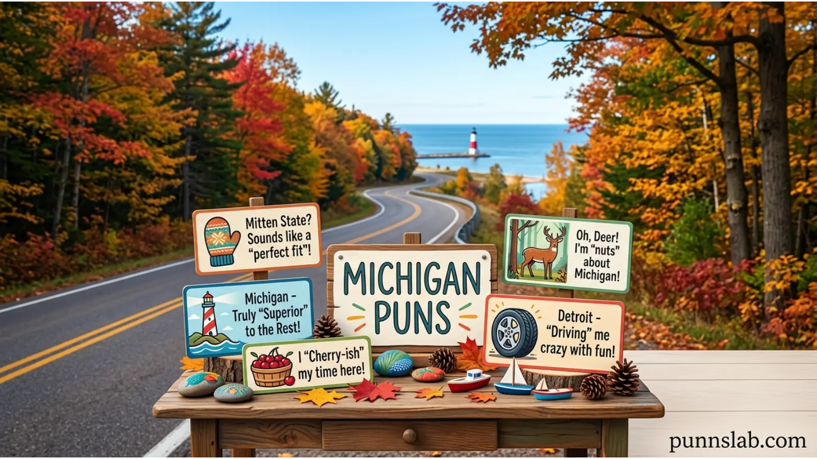 Michigan Puns