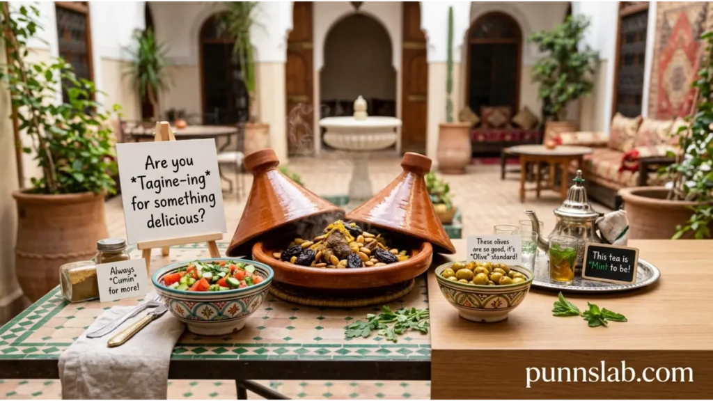 Moroccan Food Puns 