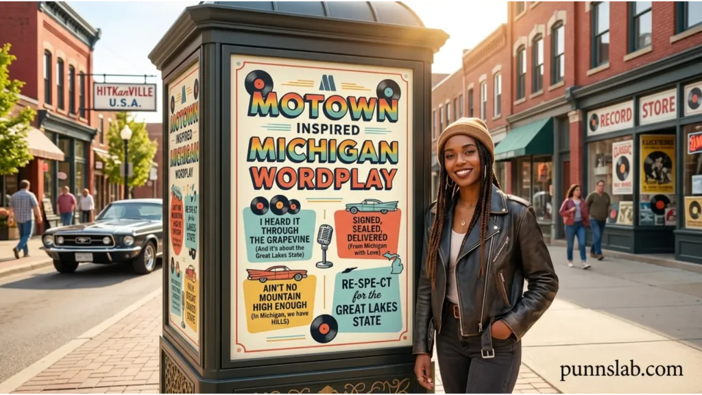 Motown Inspired Michigan Wordplay