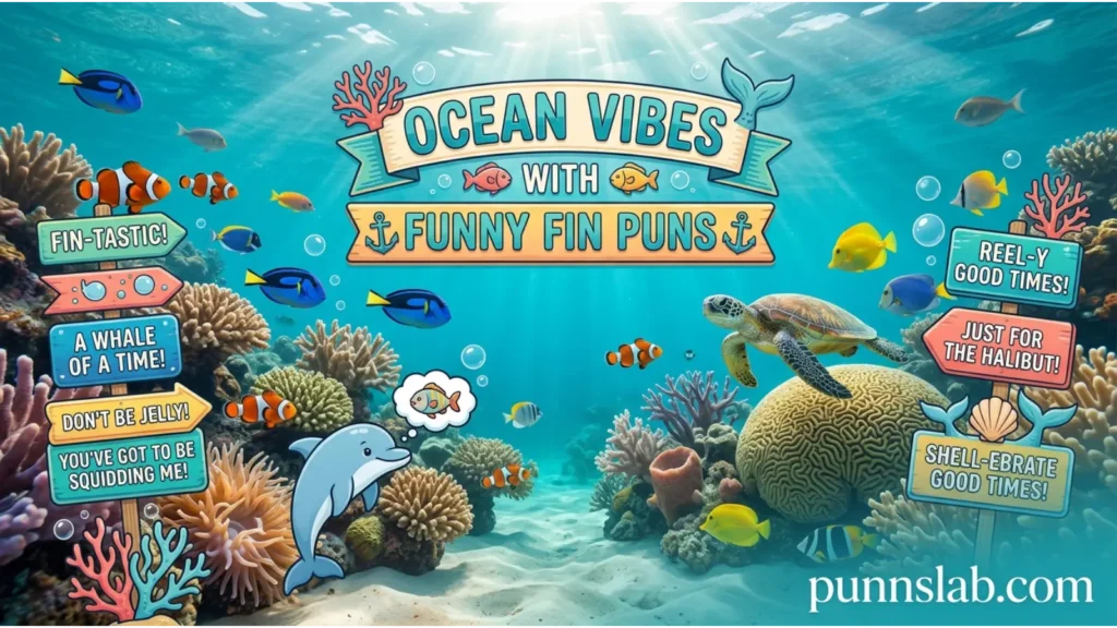 Ocean Vibes With Funny Fin Puns