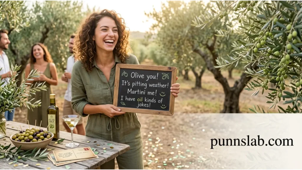 Olive jokes that keep things fun