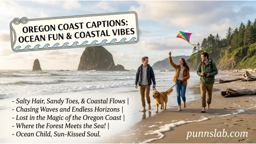 Oregon Coast Captions