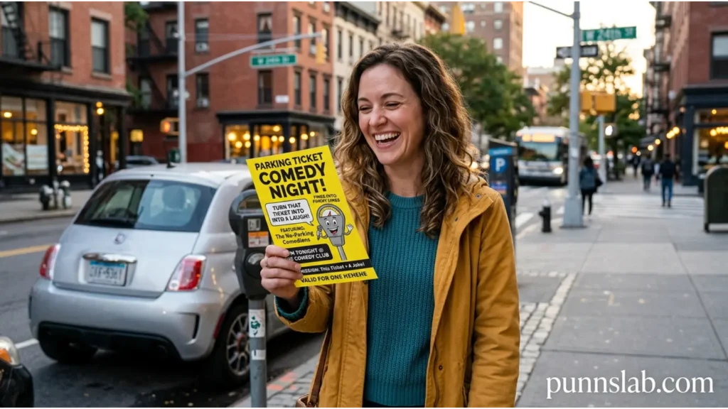 Parking ticket comedy